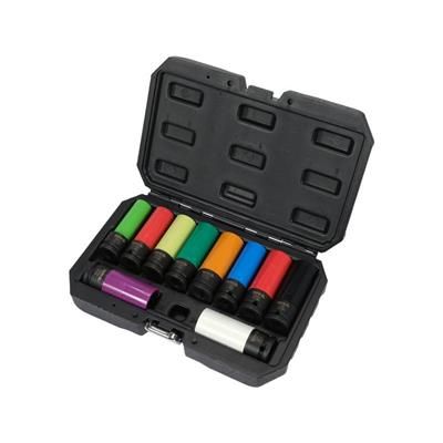 Nasadki udarowe do felg aluminiowych 10szt Yato