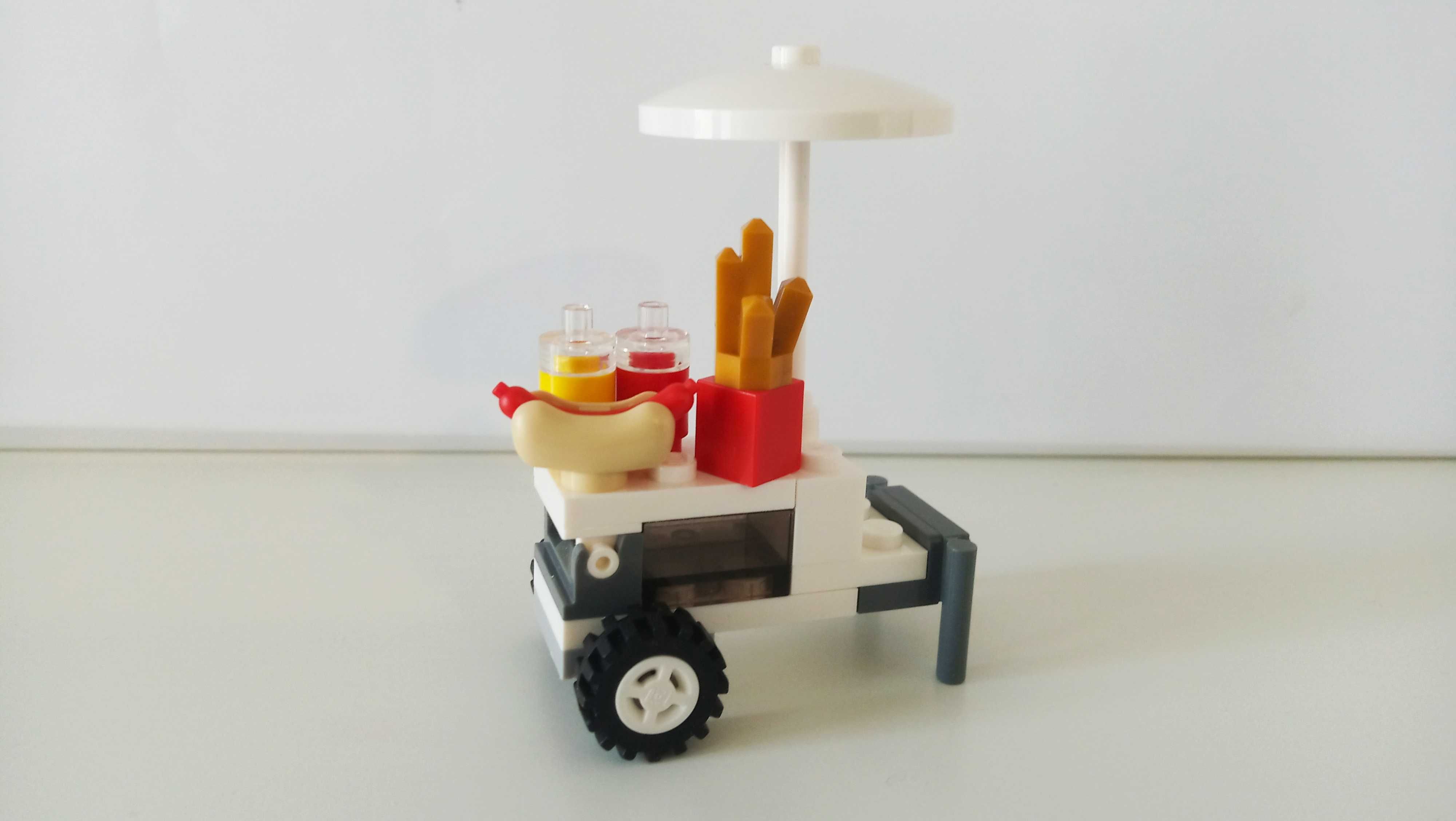 Lego Moc nowojorski wózek z hot-dogami