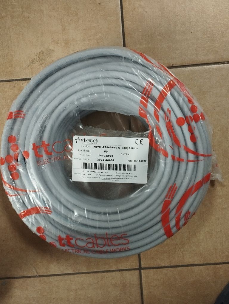 Kabel 50m 3G2,5 polecam