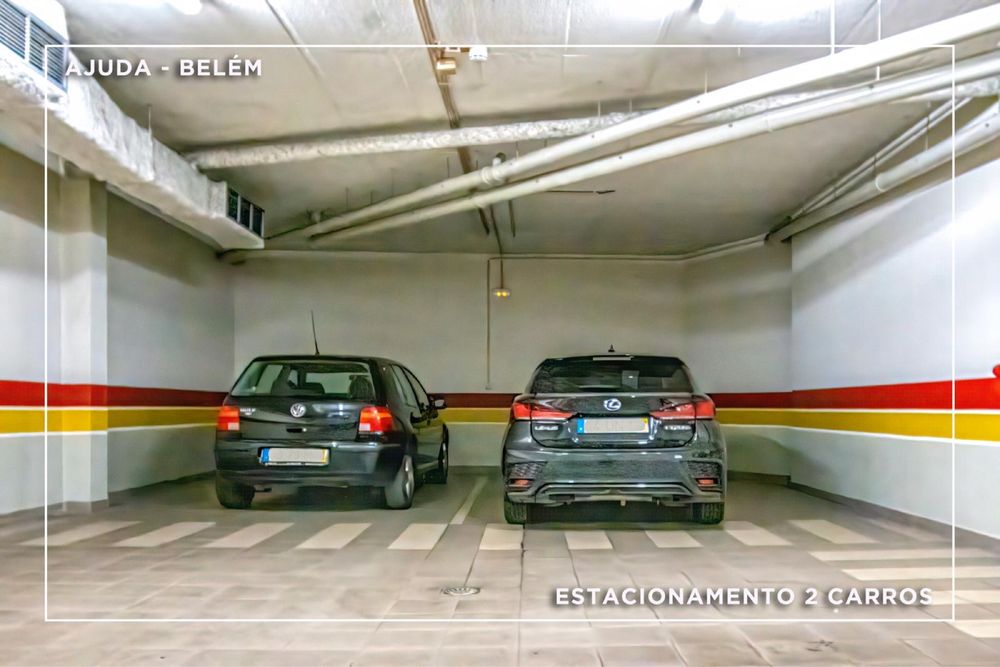Alugo dois lugares de garagem na Ajuda/Belem