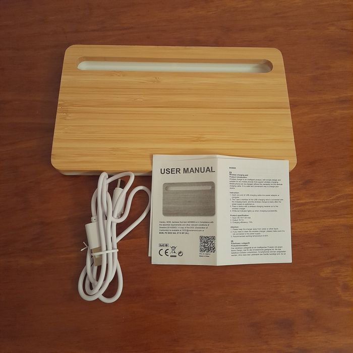 Carregador e suporte smartphone sem fios