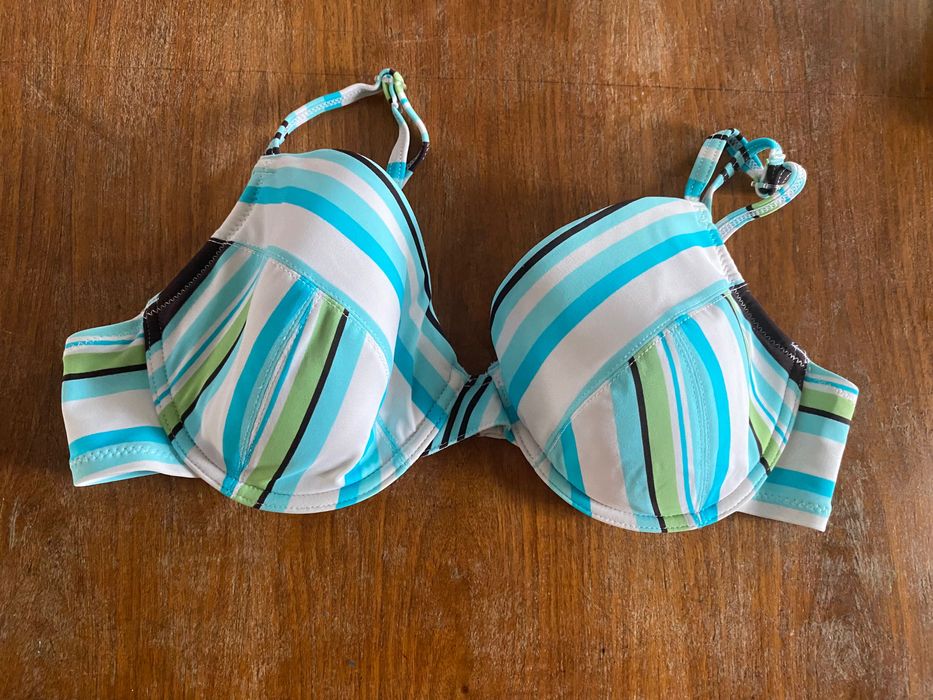 Bikini biustonosz kąpielowy góra od kostiumu paski