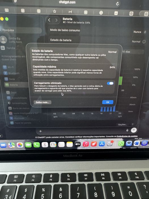 MacBook Air M1 (2020) — Excelente estado