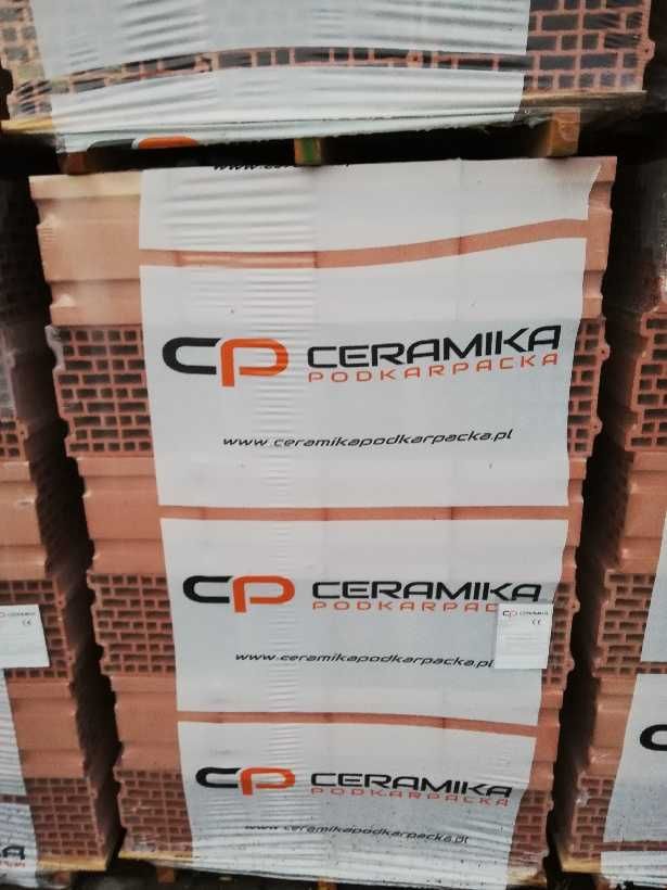 Pustak Ceramiczny Ceramika Podkarpacka 25 P+W Cegła MAX