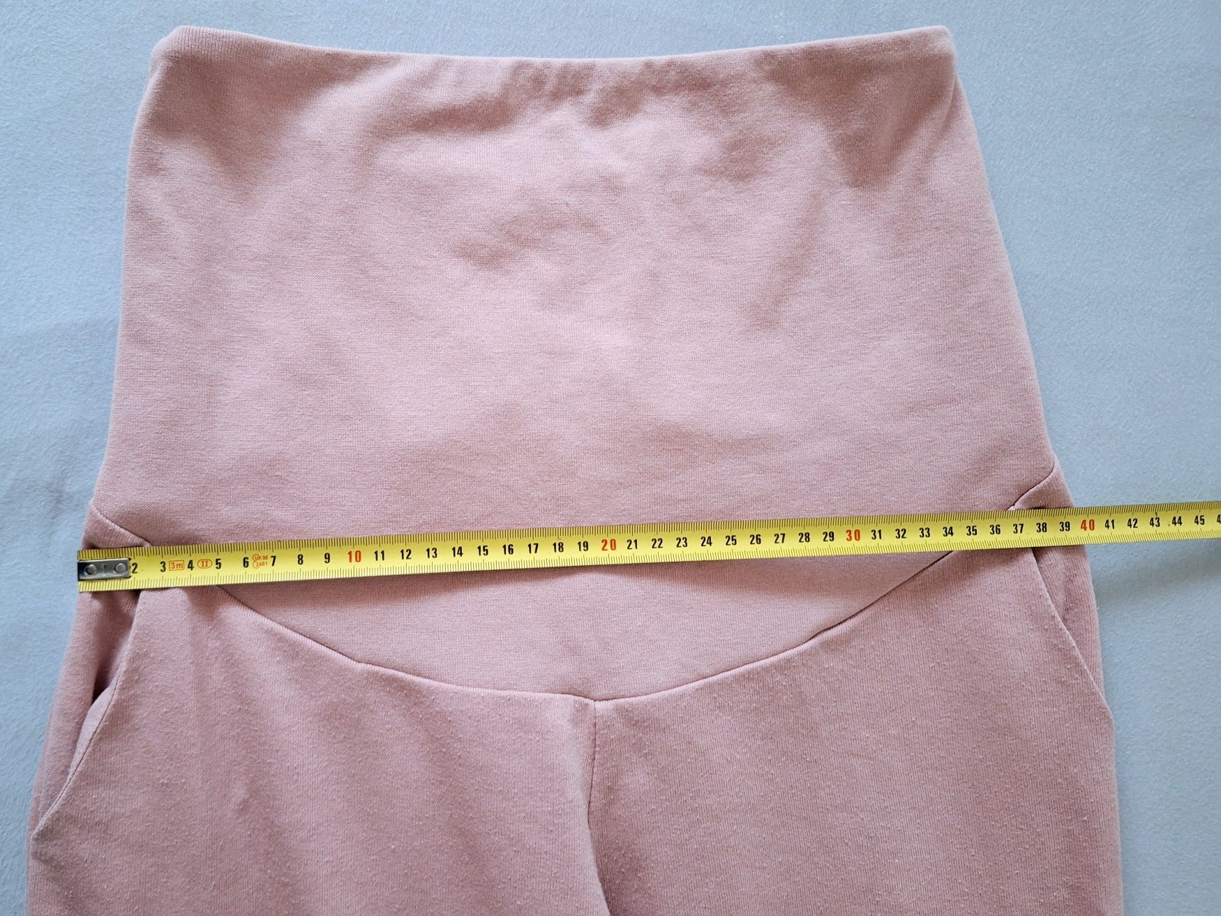 Spodnie dresowe różowe ciążowe L