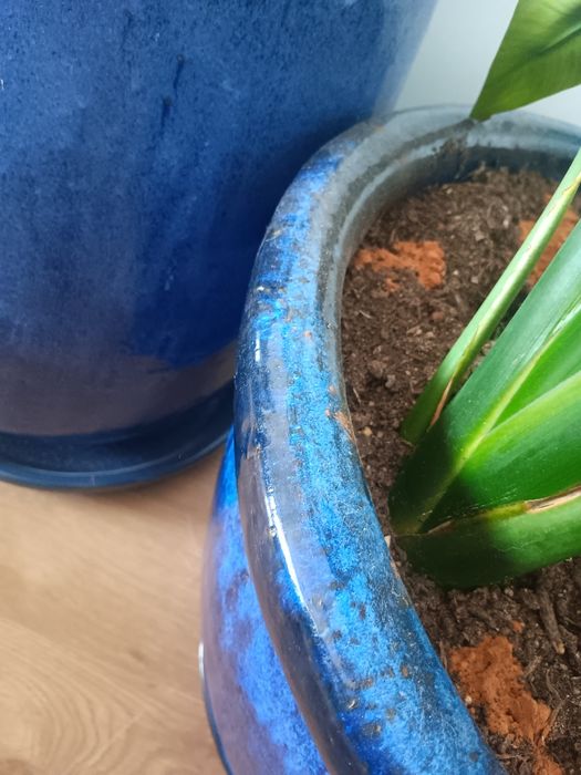 Vasos ceramica azuis