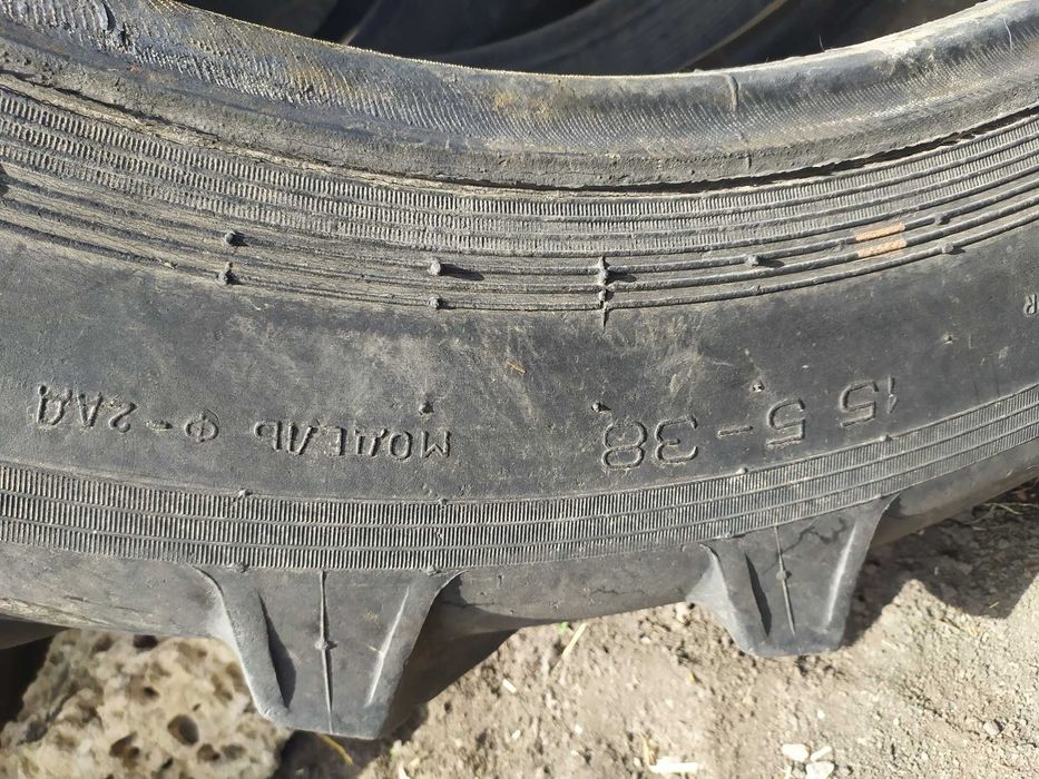 Продам б/у шины передние ЮМЗ,МТЗ 7,50-20 В-103 и задние 15,5-38