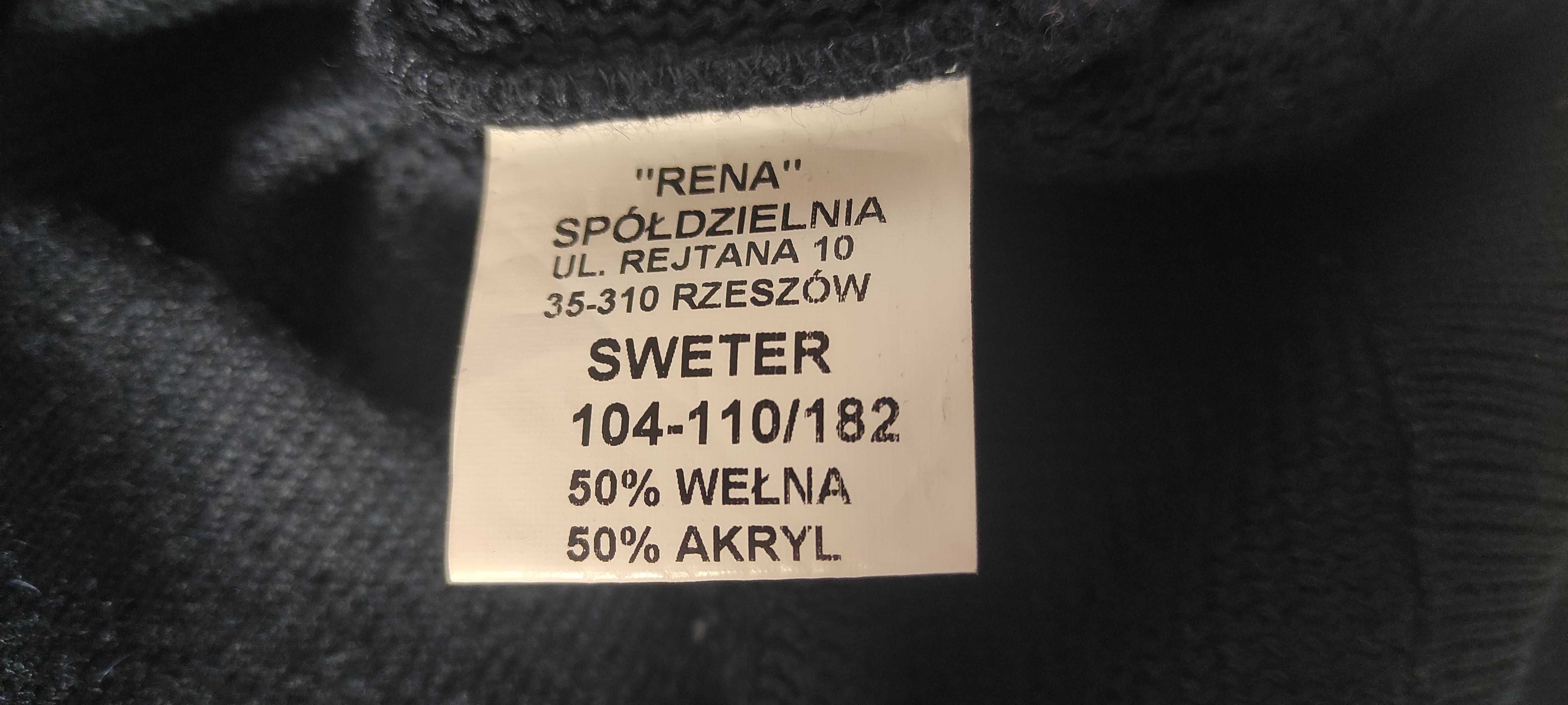 Sweter POLICJA RENA 104-110/182