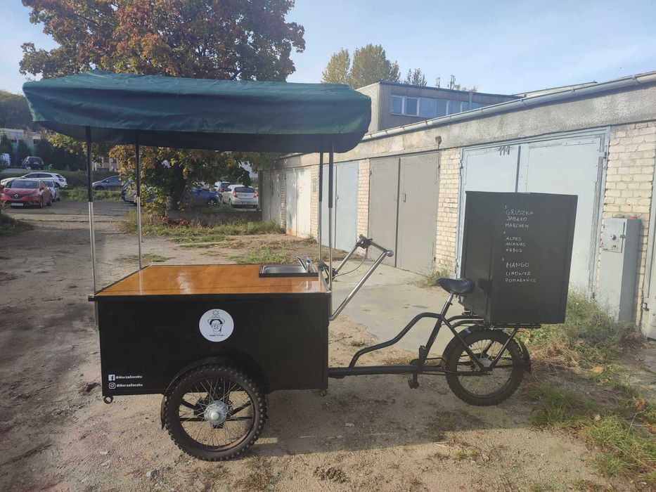 Rower gastronomiczny, całe wyposażenie