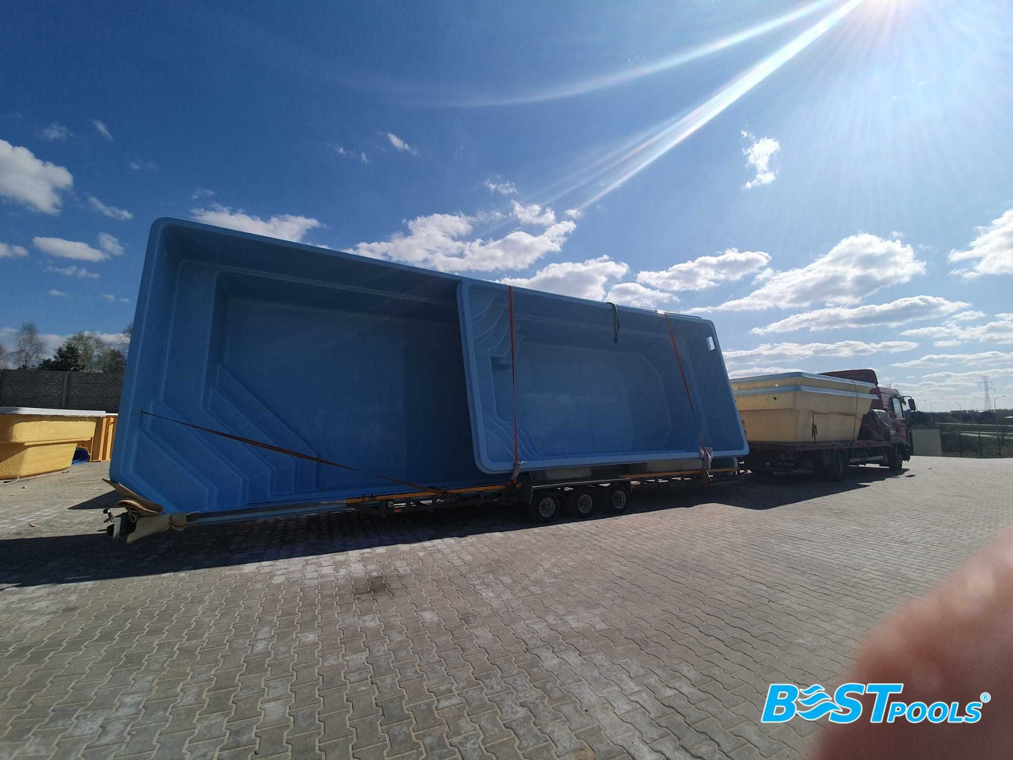 Polipropylenowy basen Mallorca 4x2.5x1.2m marki Bestpools