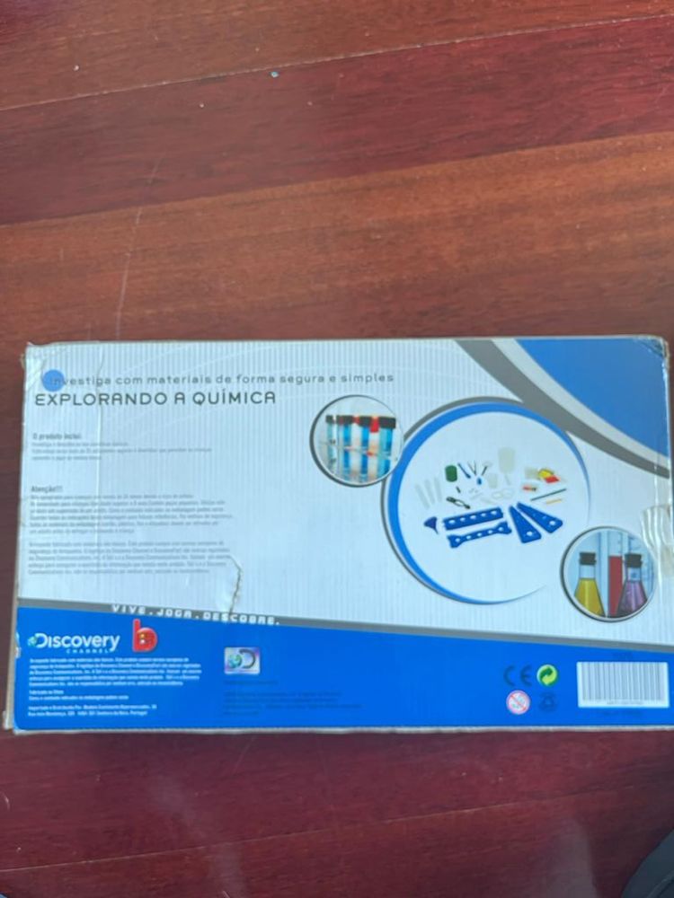 Jogo educativo Kit de química novo marca Discovery