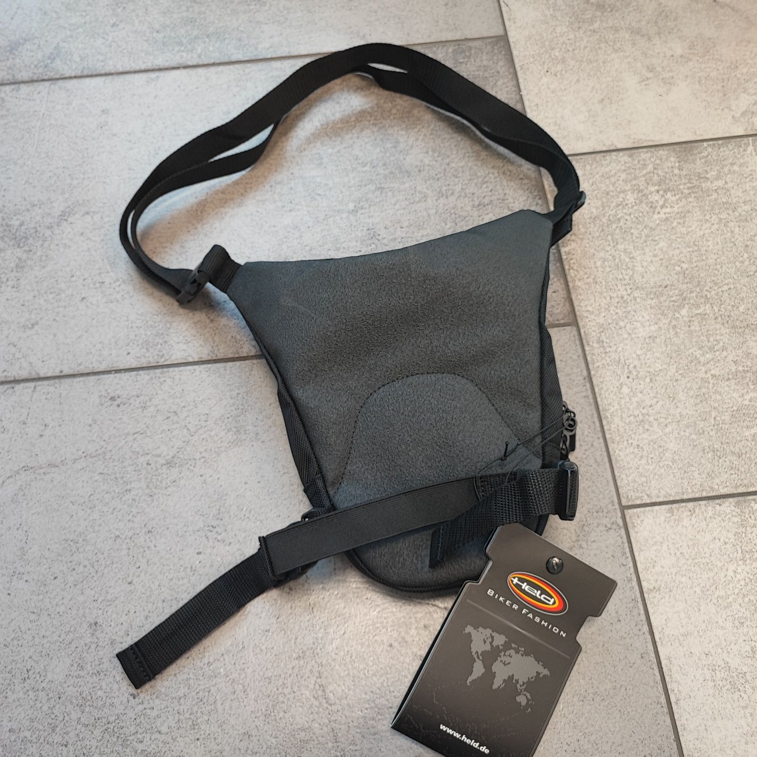 Torba motocyklowa na Nogę HELD Lap Bag Black saszetka torebka