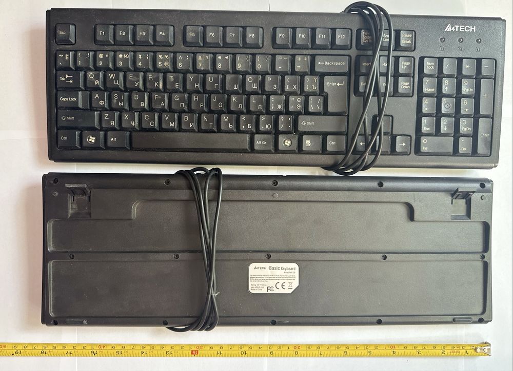 Клавіатура A4Tech KR-85 Black USB фірми 4TECH (2шт)
