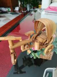 Miniatura de bamboo Rickshaw