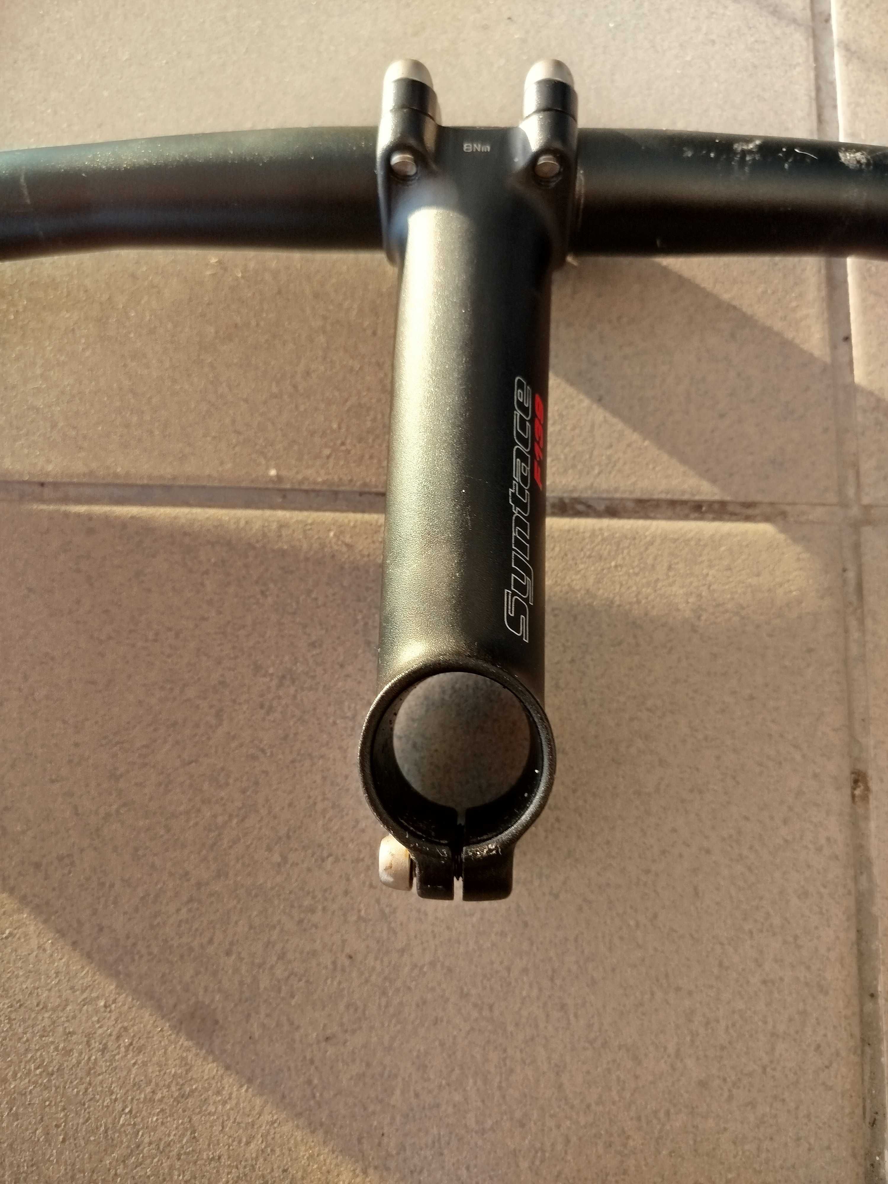 kierownica rowerowa z mostkiem