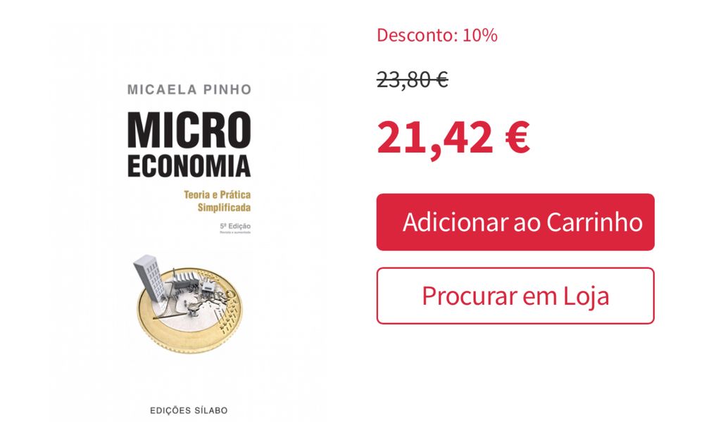 Livro microeconomia teoria e pratica- edicao silabo micaela