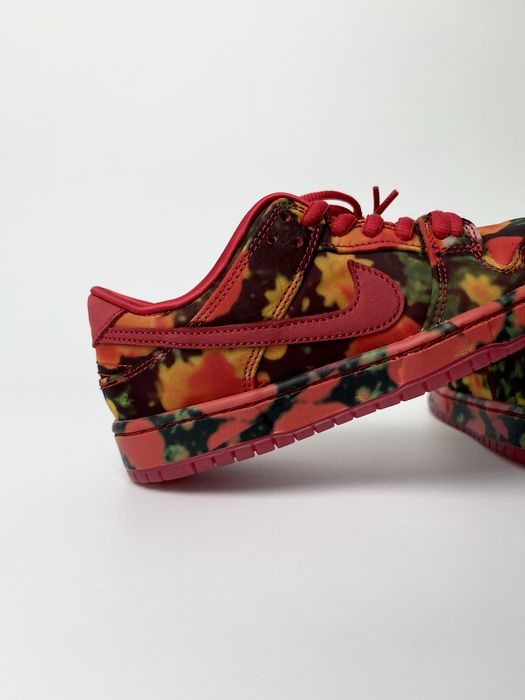 Оригинал Nike SB Dunk Low The Wizard of Oz Poppy Field PS (FZ1236 600)