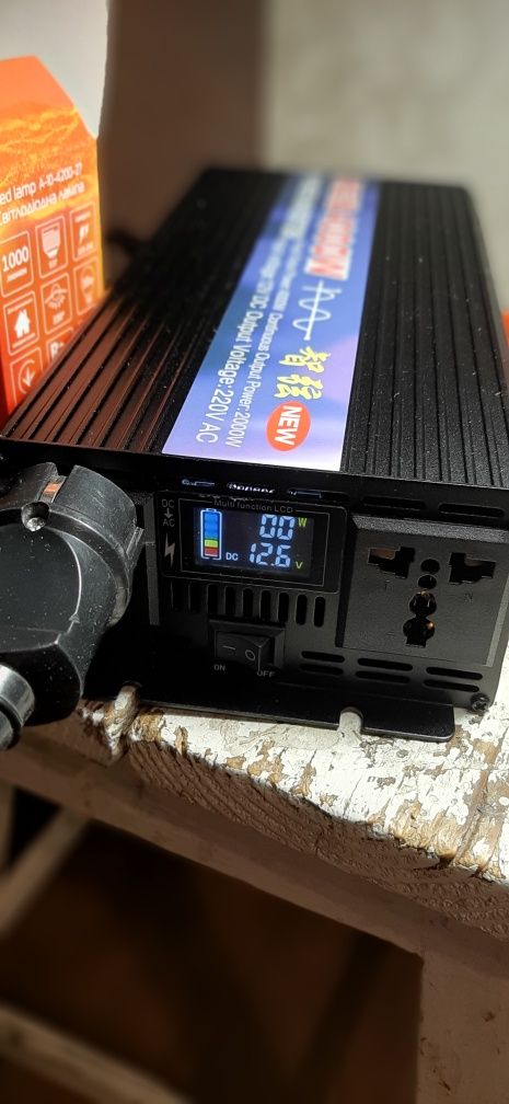 Преобразователь из 12V в 220V чис