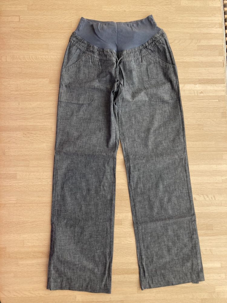 Spodnie ciążowe jeansy ciążowe 9 Fashion S