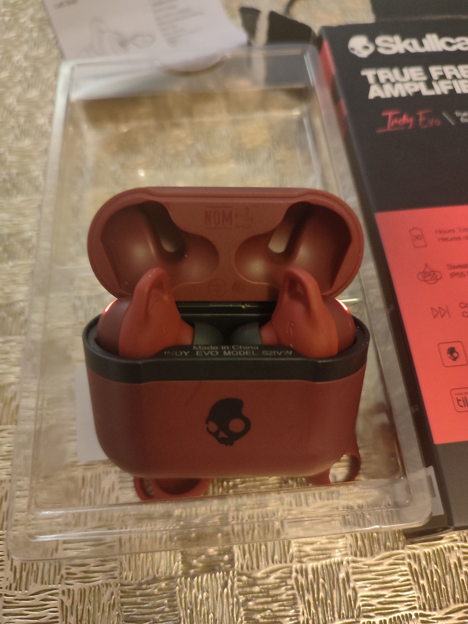 Słuchawki bluetooth Skullcandy Indy Evo dokanałowe