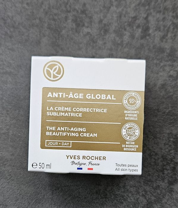 Krem yves rocher anti age global na dzień