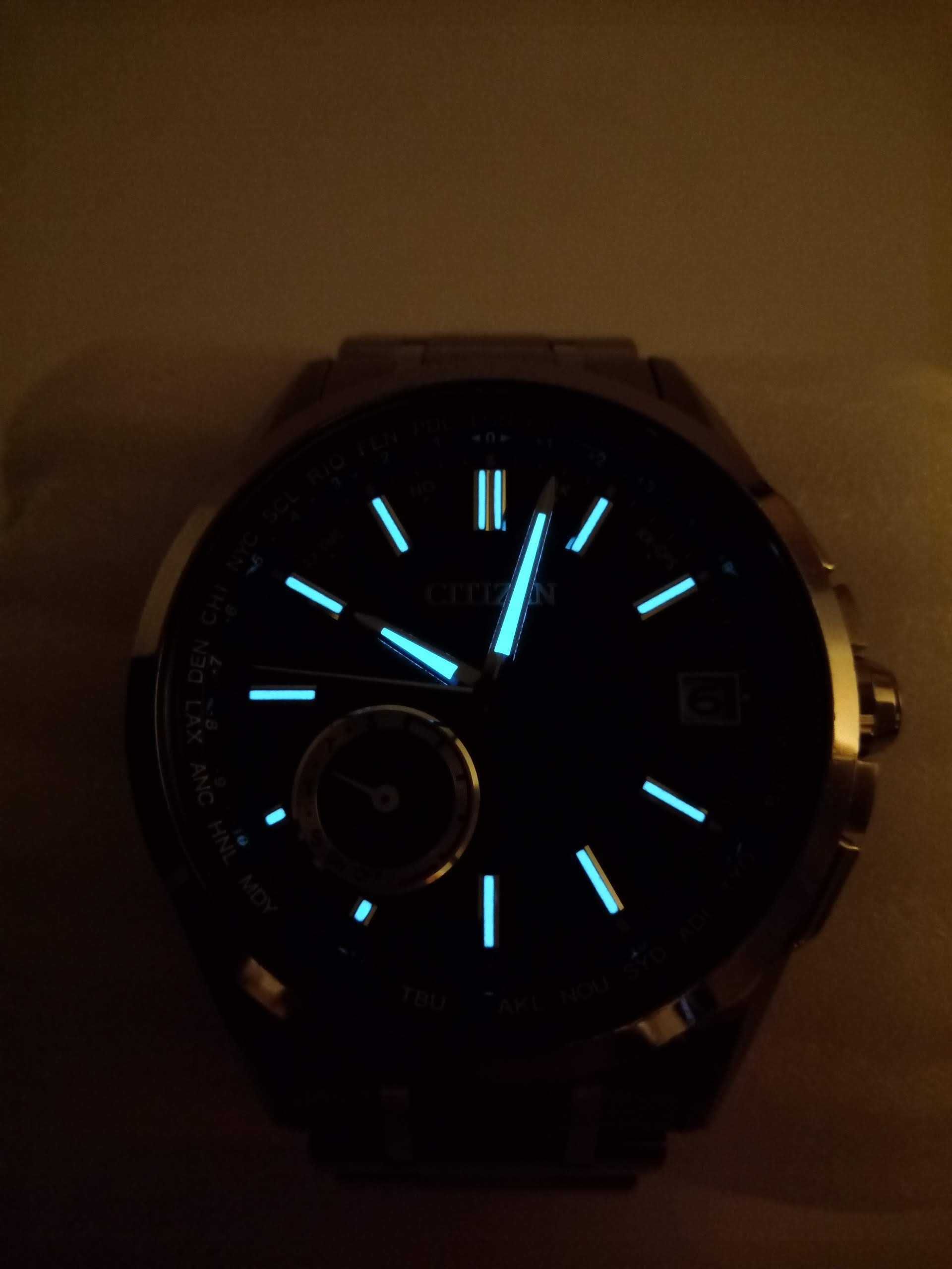 Часы Citizen GPS Attesa CC3010-51E Eco-Drive вечник титан сапфир