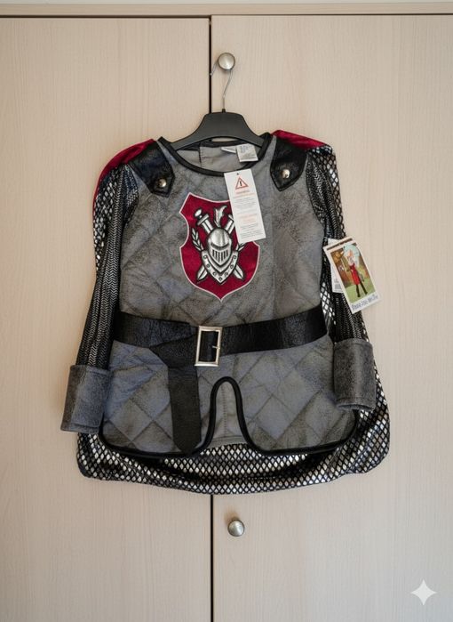 Новий карнавальний костюм лицаря 5-6 років 116 см