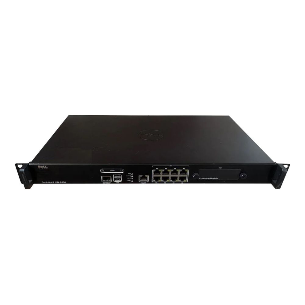 Firewalle Zapora DELL SONICWALL NSA 2600 8x1GB 2xUSB Router Switch