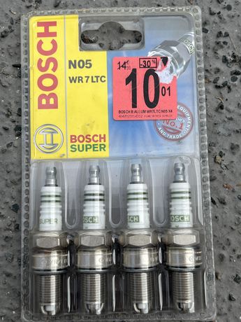 Свечи зажигания Бош                               BOSCH  SUPER  WR7LTC