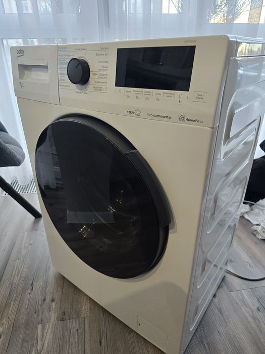 Прально-сушильна машина BEKO HTE7616X0