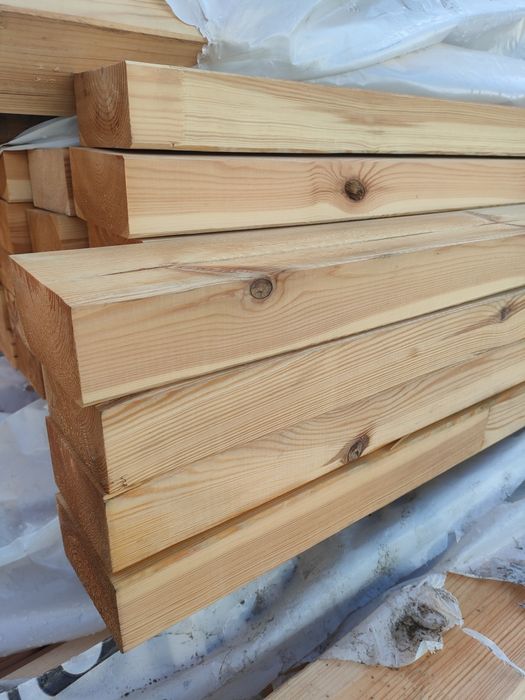 Krokiew, krawędziak, kantówka sucha, S4S, 60x120 (6x12) C24