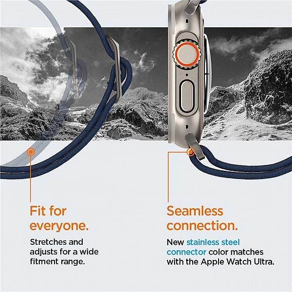 Pasek Spigen Fit Lite Ultra na Apple Watch 4/5/6/7/8/9/SE/Ultra (42/44