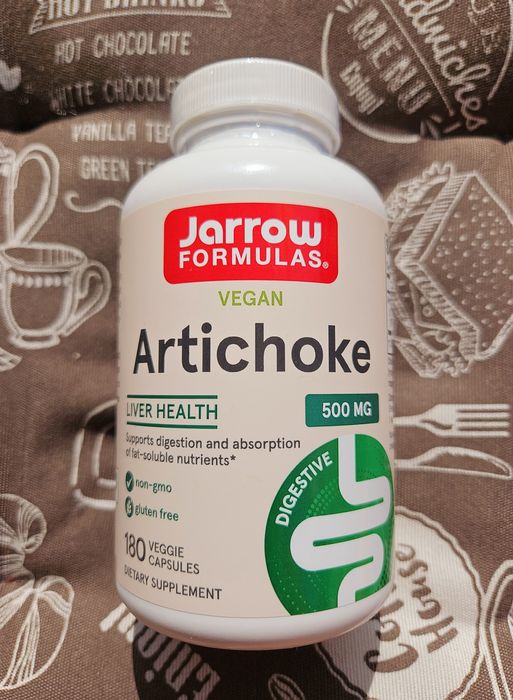 Jarrow артишок artichoke 500 мг підтримка для печінки 180 капсул