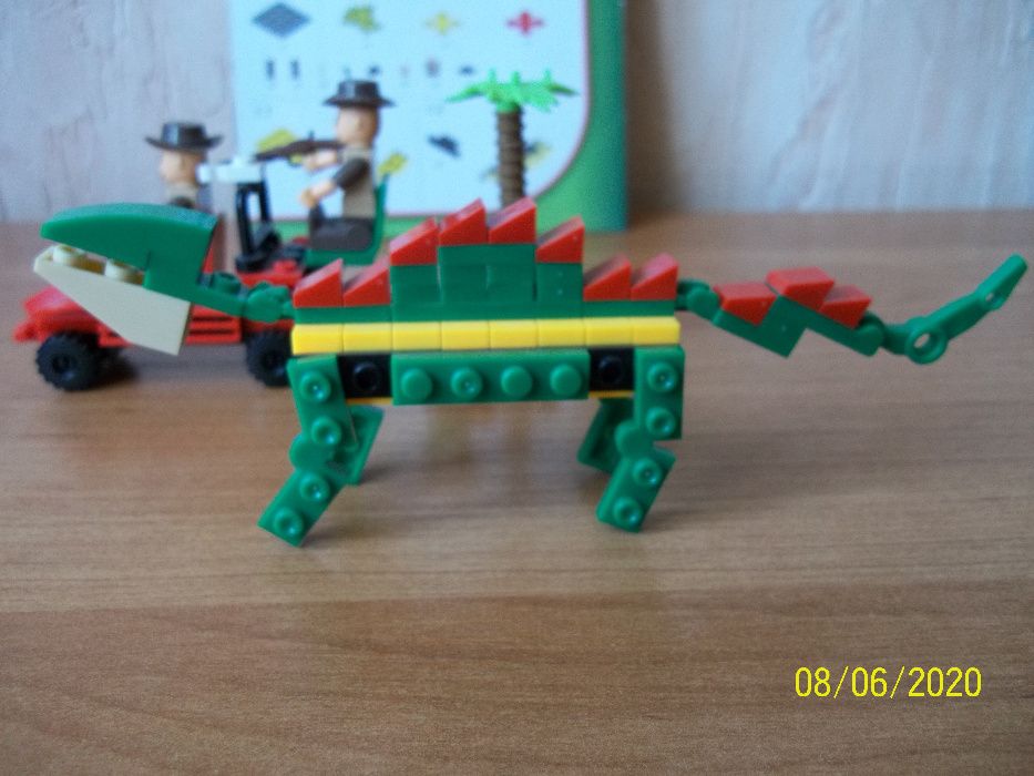 Klocki nie Lego- dinozaur