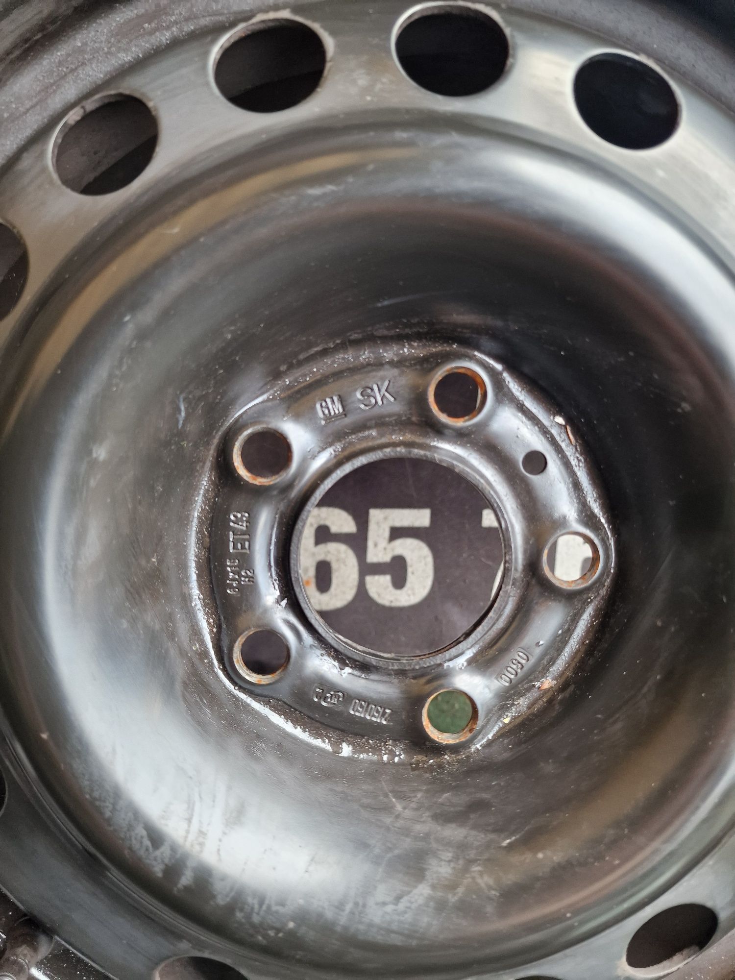 Koła letnie 15 5×110 Opel Astra Vectra Zafira Orginał 9mm