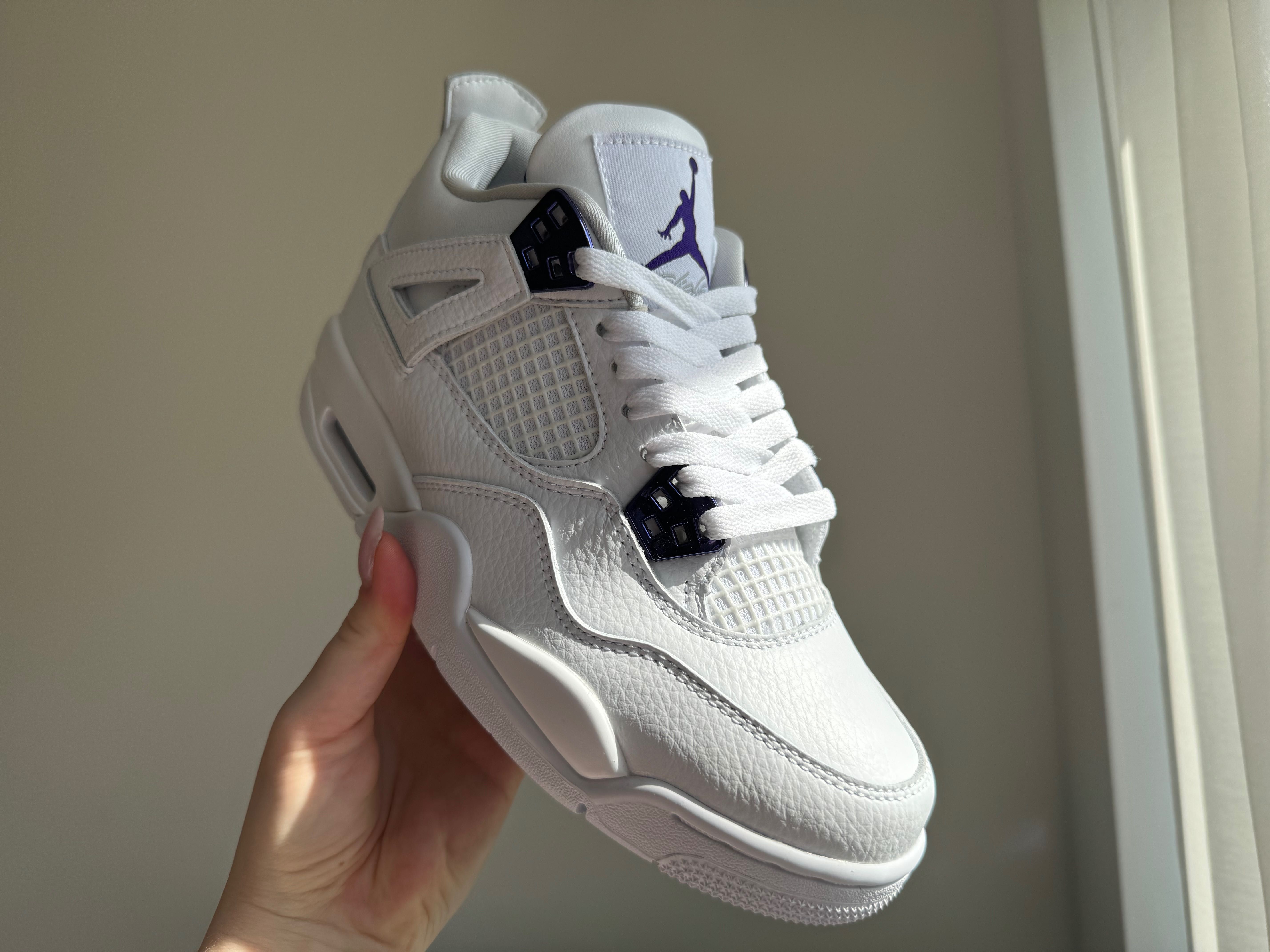 Nike Air Jordan 4 Retro "Metallic Purple" r. 38