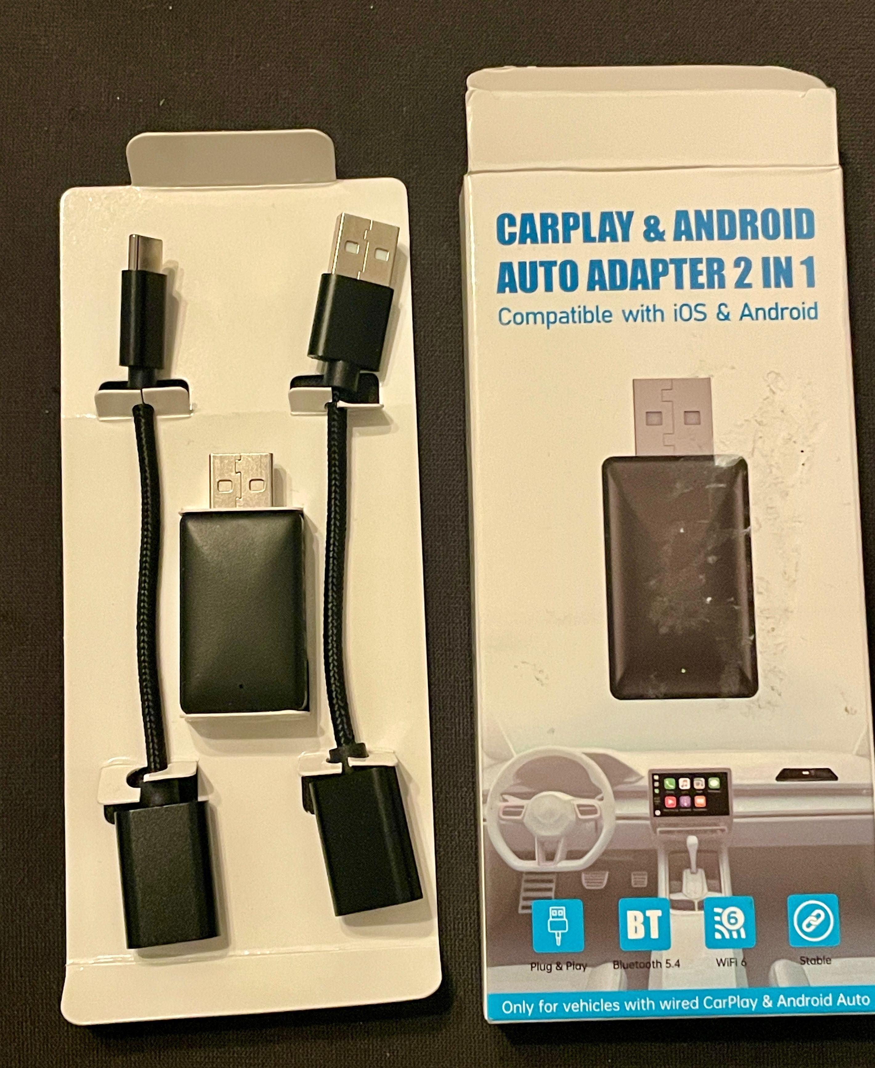 Adapter 2 w 1 carplay&android