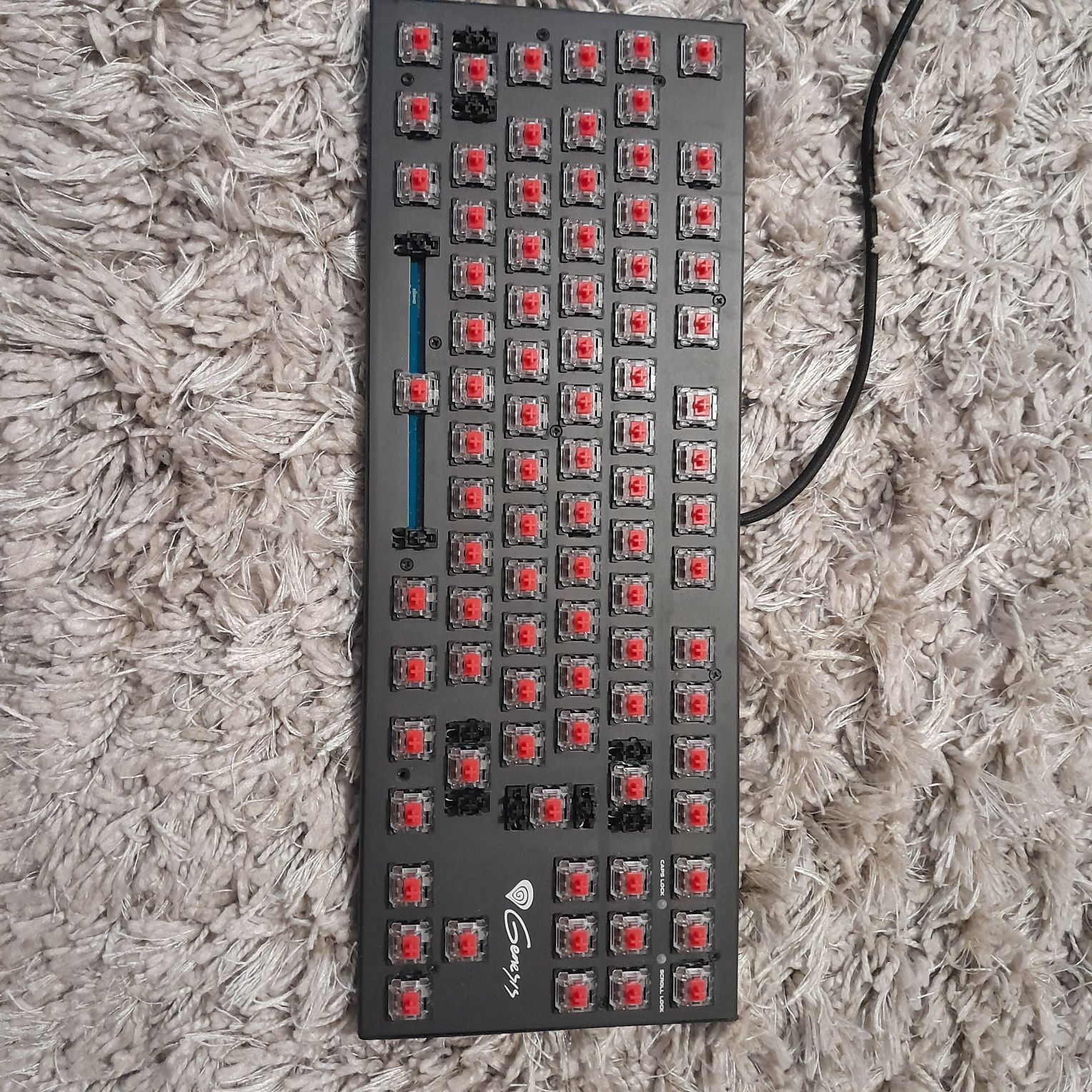 Klawiatura Genesis Thor 300tkl RGB Outemu red