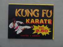 Carteira de cromos fechada - Kung-Fu Karate - Humpa-Pá