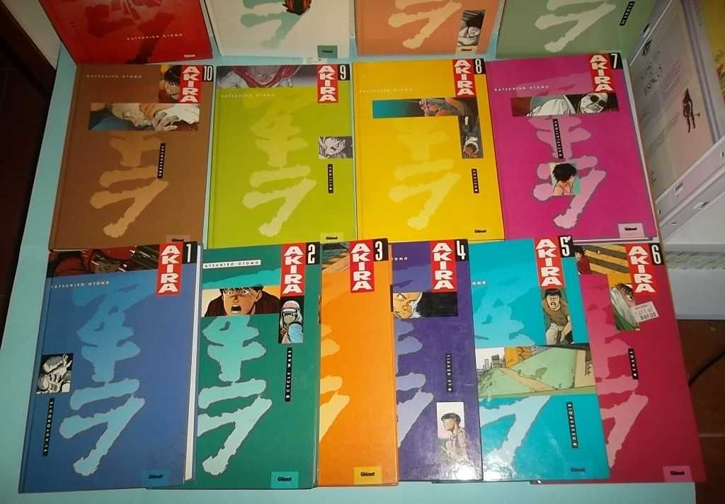 AKIRA - Coleção completa 14 volumes em francês (capa dura)