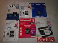 Karty Pamięci 16GB 32GB 64GB 128GB + Adapter [NOWE]