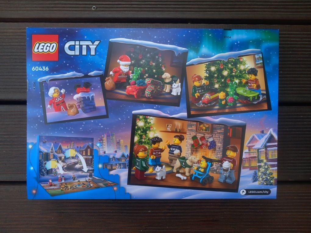Lego City 60436 Kalendarz Adwentowy Boże Narodzenie