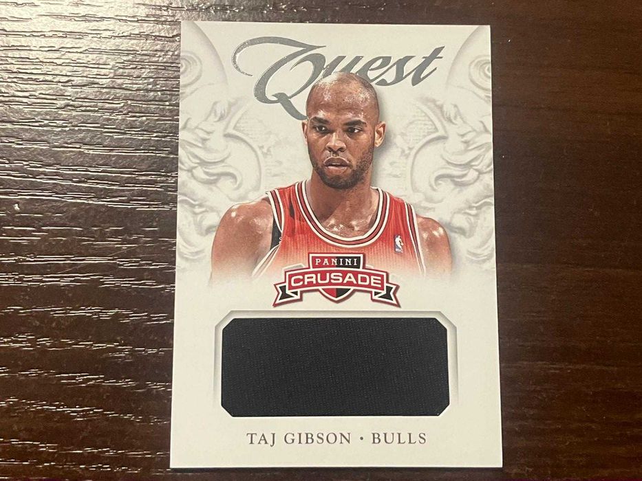Karta jersey Taj Gibson Chicago Bulls, Quest Panini Crusade