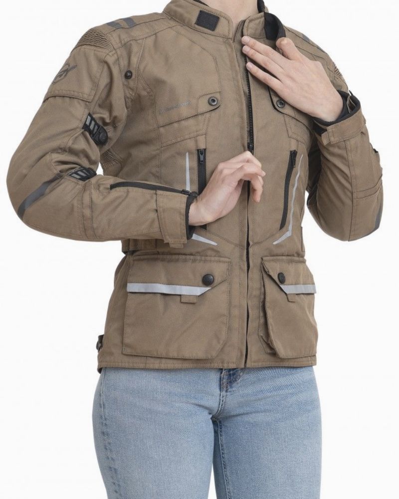 Blusão Parka Motard oferta luvas