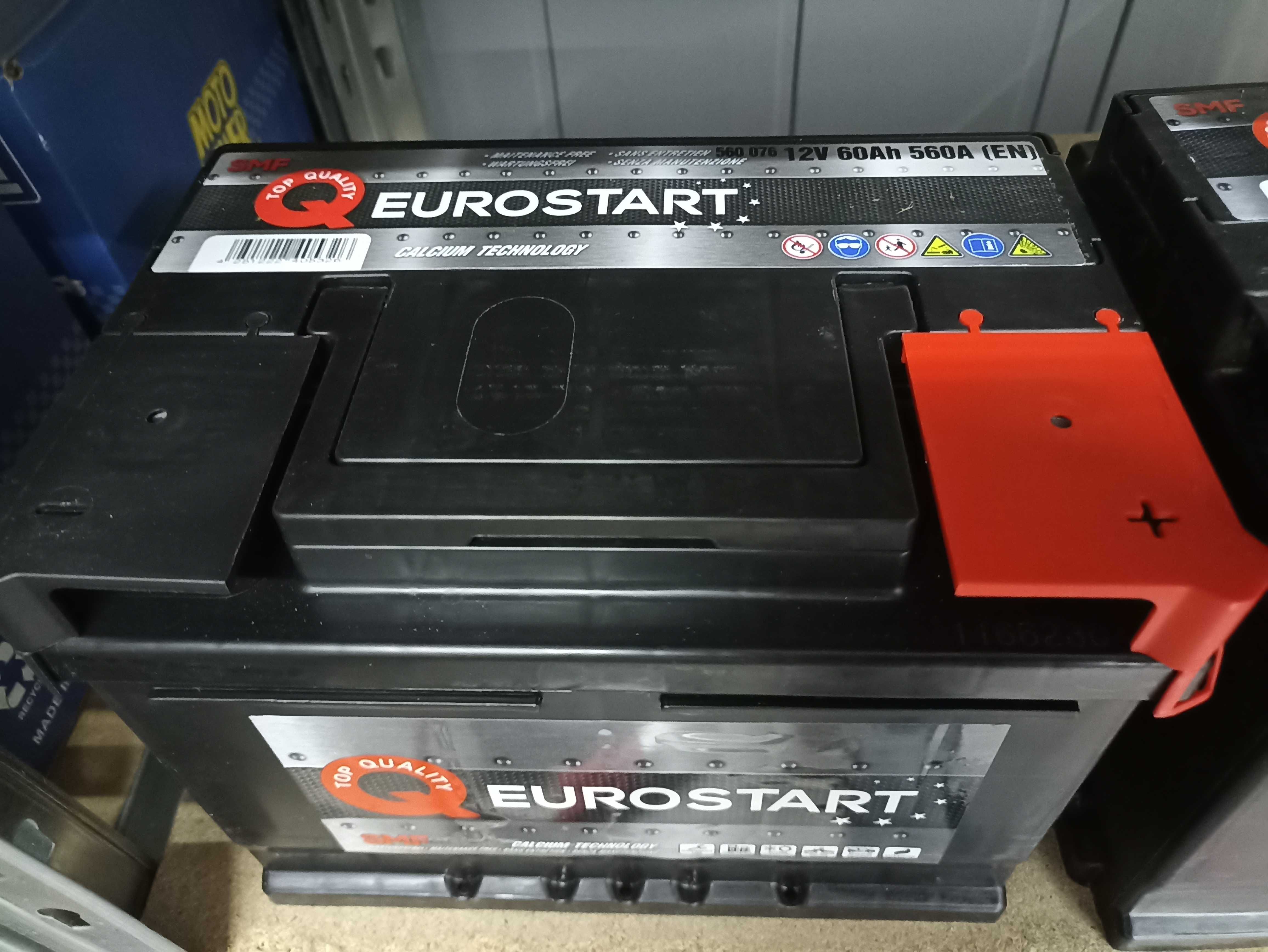 Akumulator 12V 60Ah 560A EUROSTART