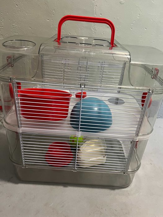 Gaiola Hamster Russo com acessórios