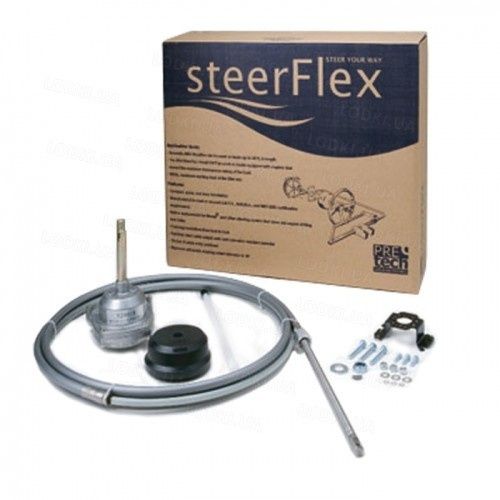 Рульове/дистанційне керування для човна, трос, руль, редуктор