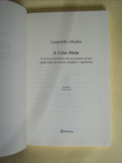 A Crise Ninja de Leopoldo Abadía