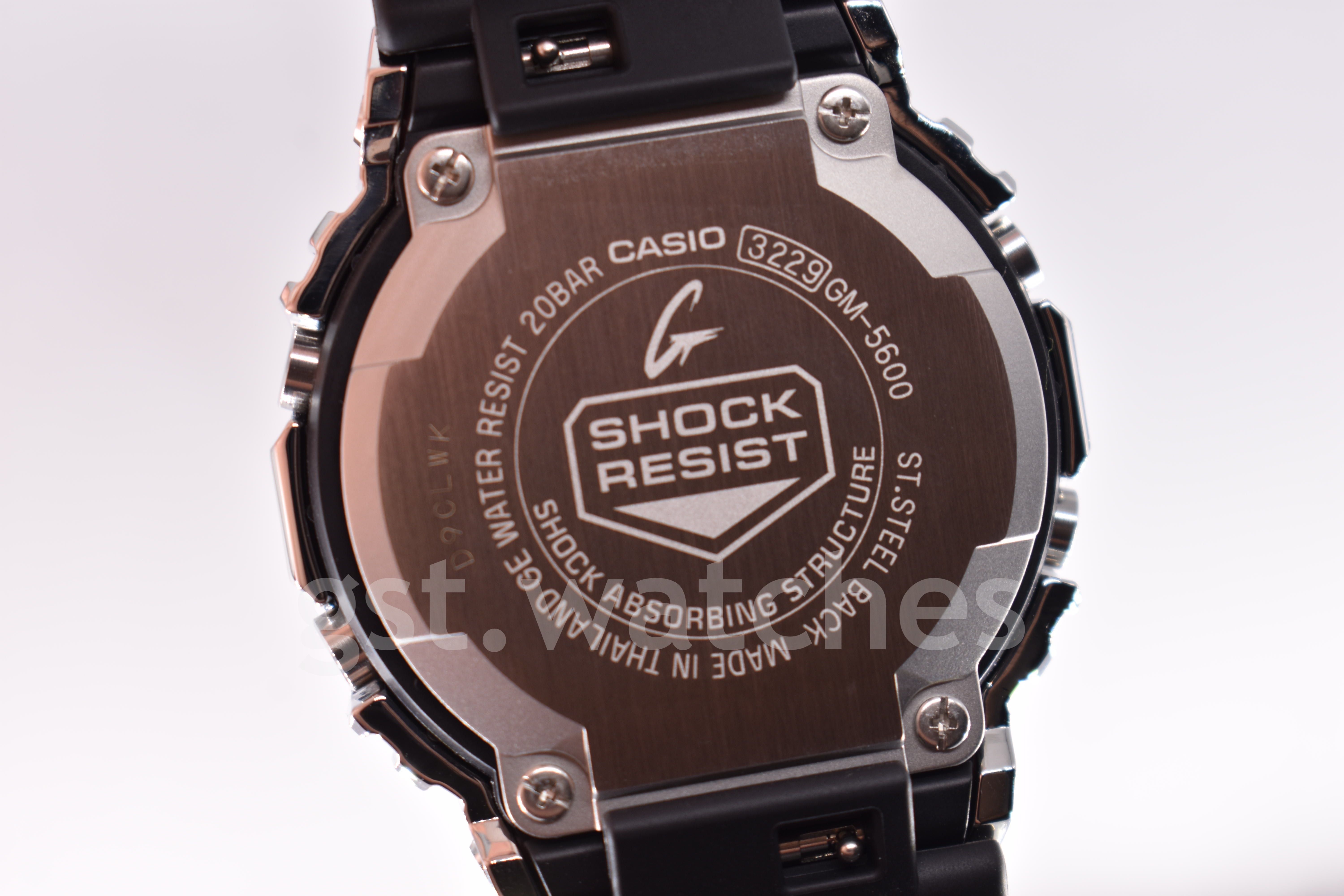 Casio G-Shock GM-5600-1E NEW ORIGINAL | G-Steel