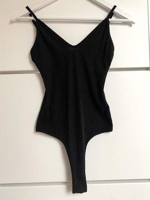 Bik Bok czarne body prążek XS